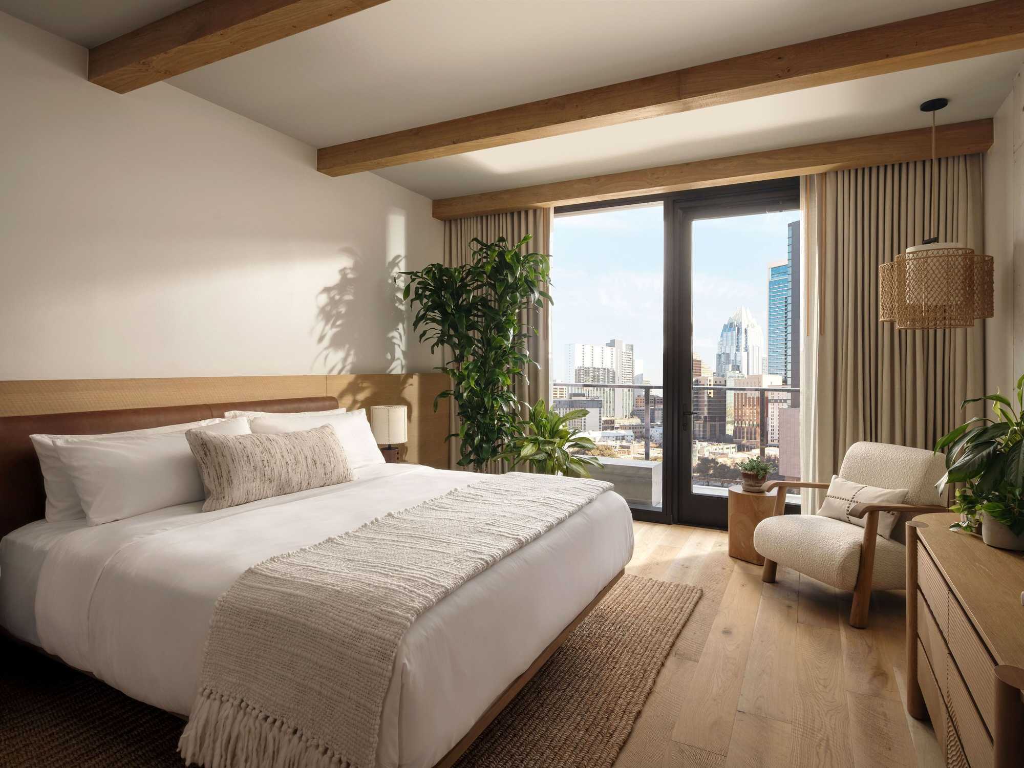 1 Hotel Austin guest room