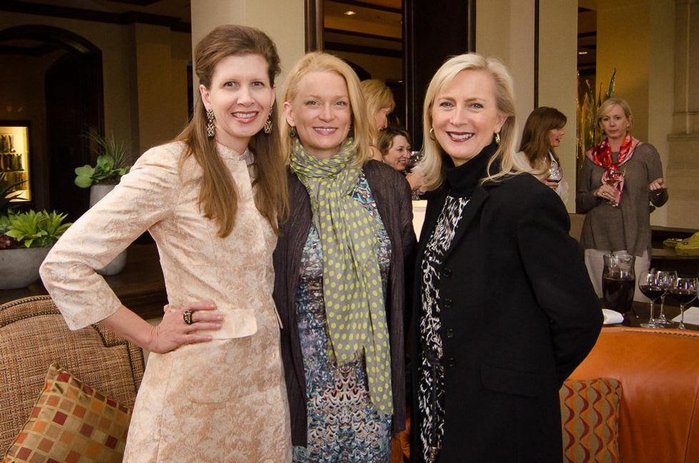 10 Alyce Alston party April 2013 Andrea McWilliams, Anne Elizabeth and Cookie Ruiz