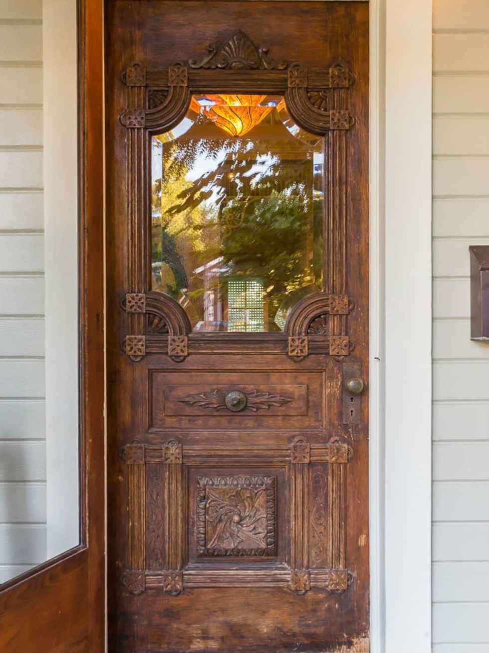 1011 E. Eighth St. front door