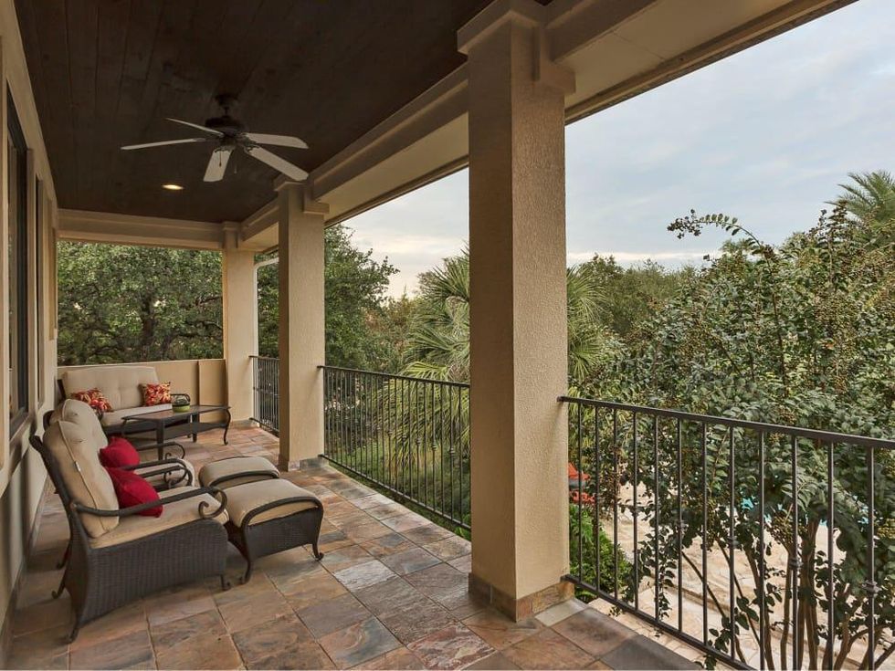 110 Bella Cima Austin house for sale balcony