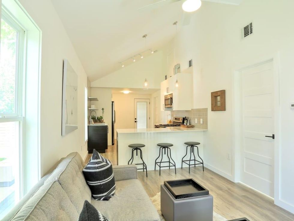 1209 Salina Austin home for sale living room