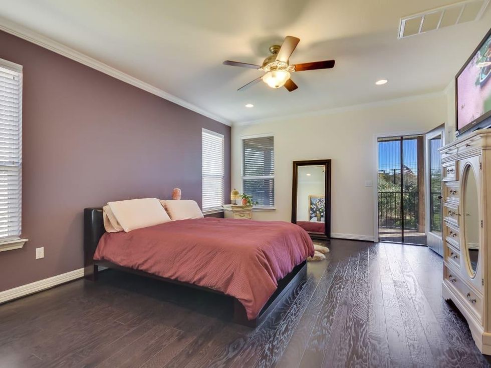 12312 Terraza Austin townhouse for sale master bedroom