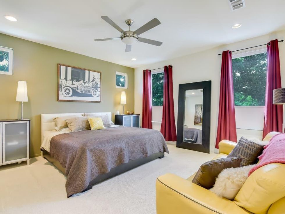 1513 3rd St. Austin house for sale master bedroom