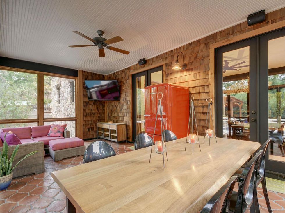 1612 Bauerle Ave Austin house rear exterior