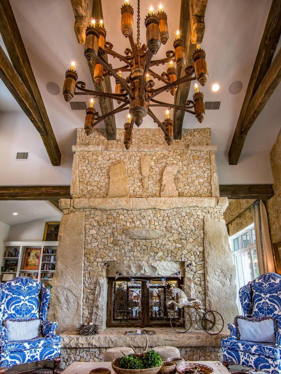 1905 Wood Acre Ln fireplace