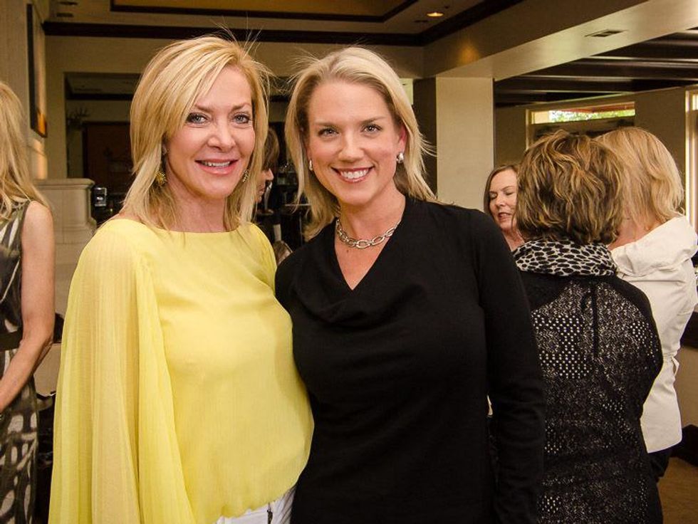 2 Alyce Alston party April 2013 Rebecca Hardeman and Kim Chambers