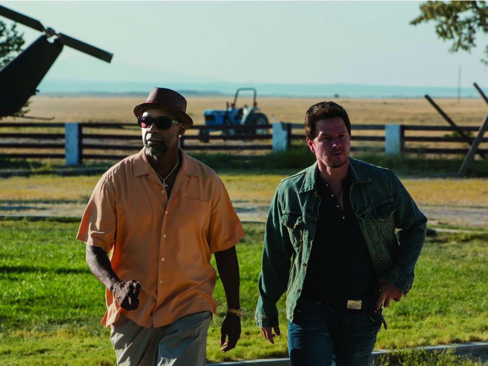 2 Guns with Denzel Washington and Mark Wahlberg