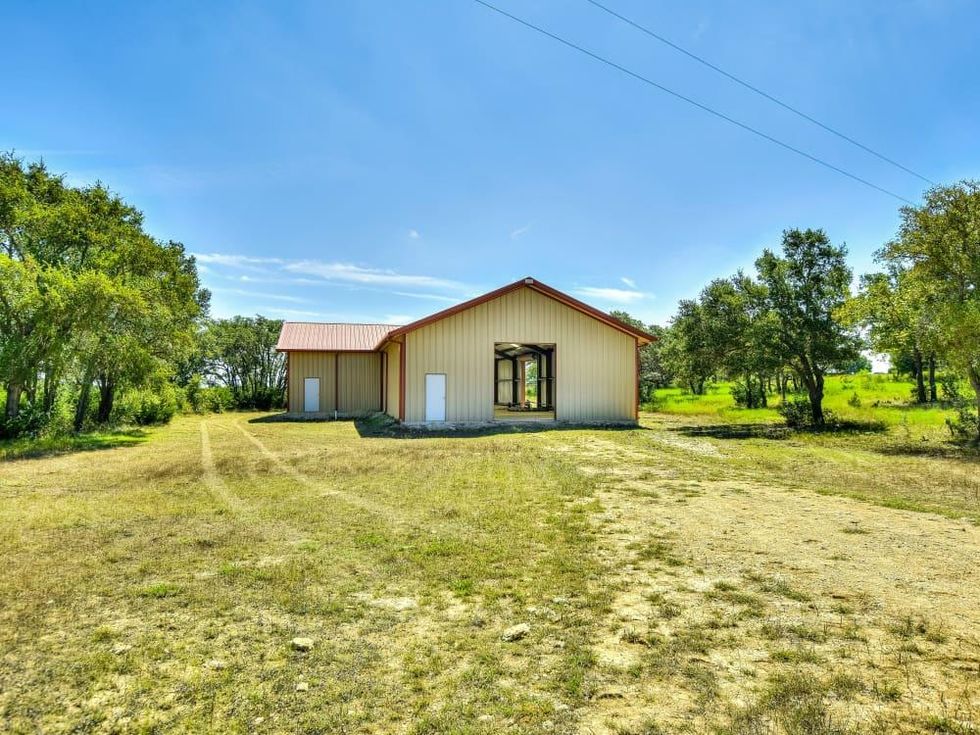 The 5,000squarefoot barn is a centerpiece of the property