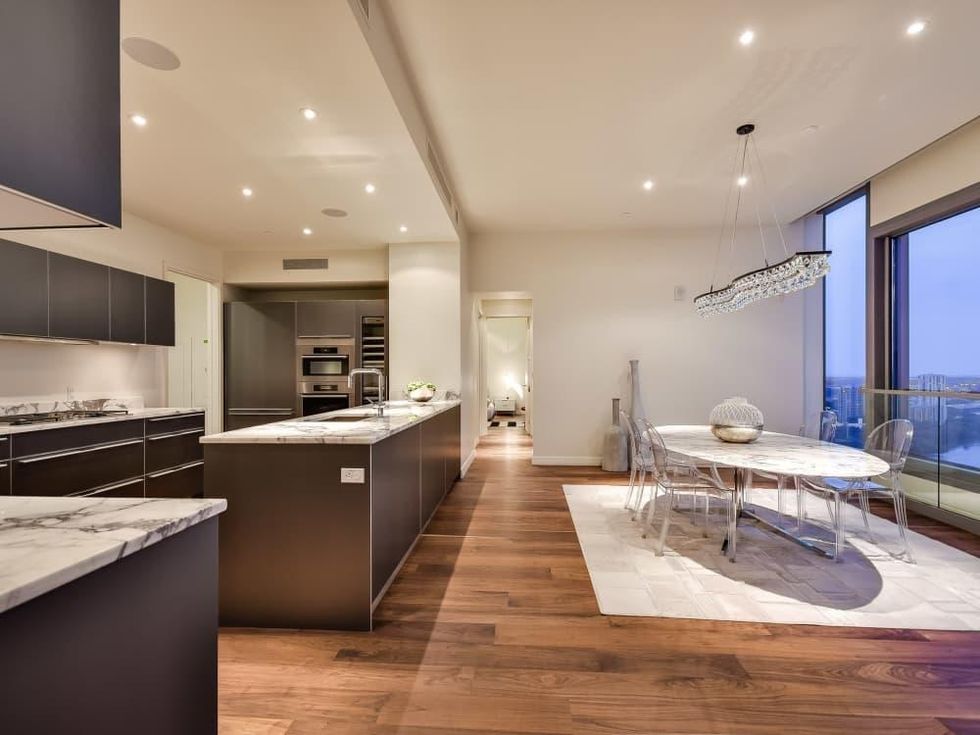 210 Lavaca Austin condo for sale dining room