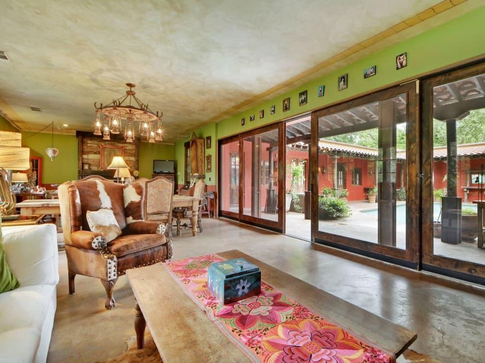 2703 De Curto Road House for Sale Living