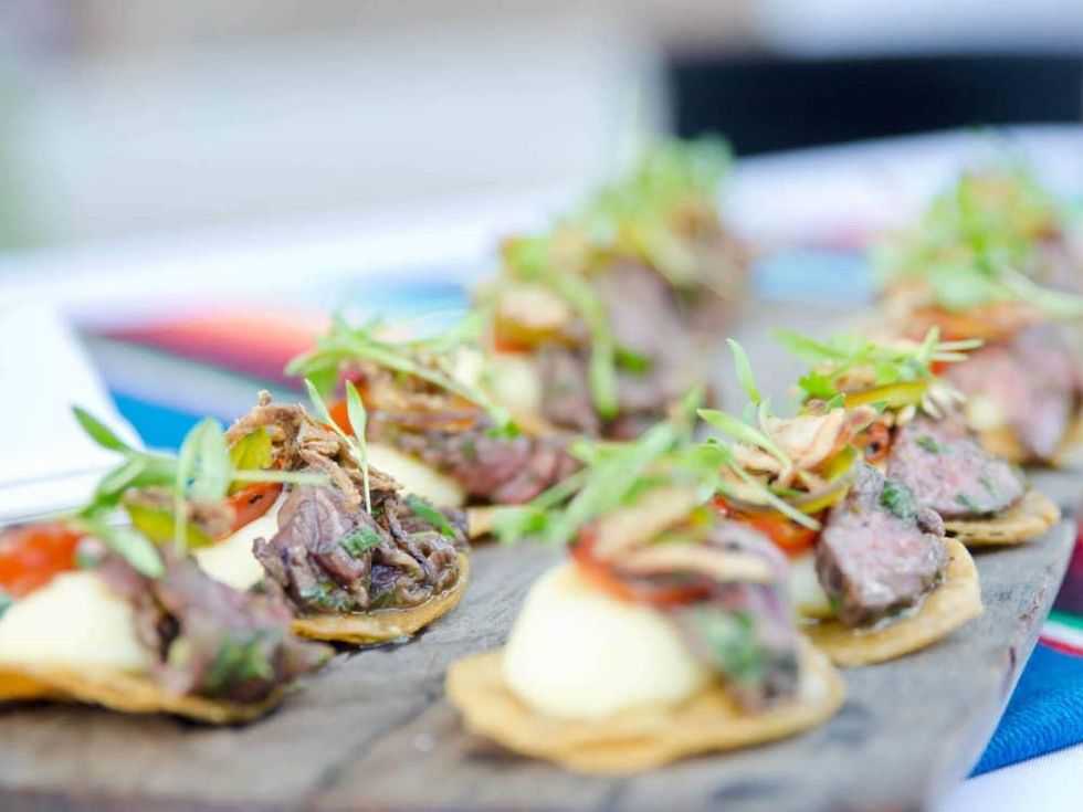 2nd Street District White Linen Night 2016 La Condesa food