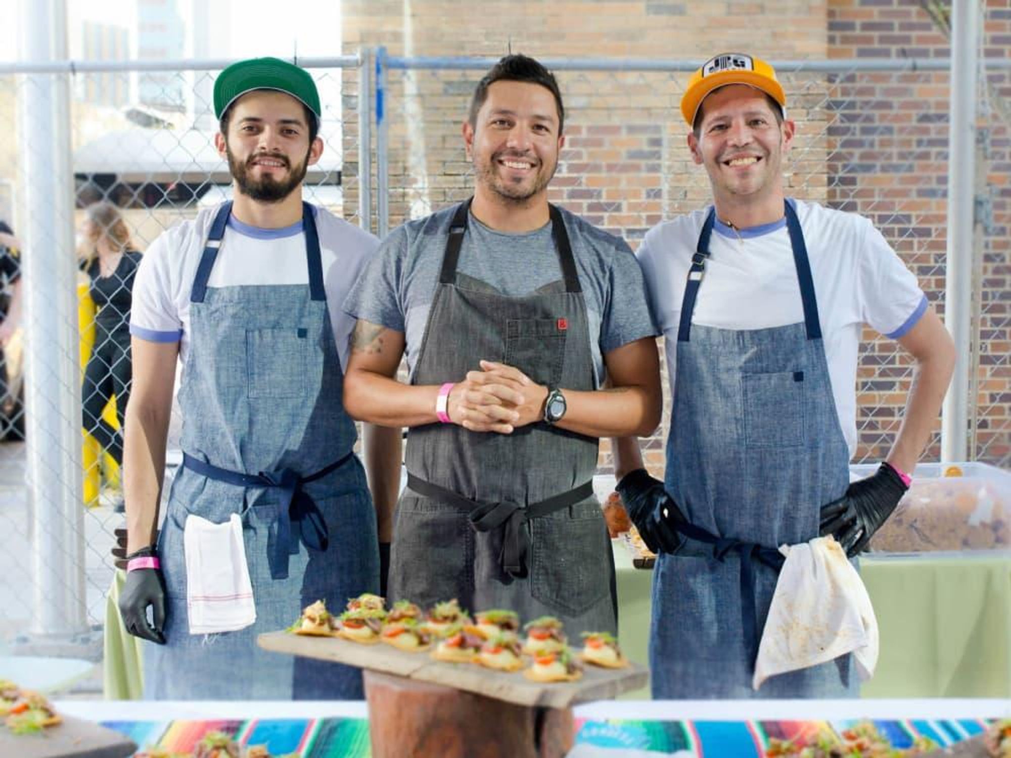 2nd Street District White Linen Night 2016 La Condesa staff