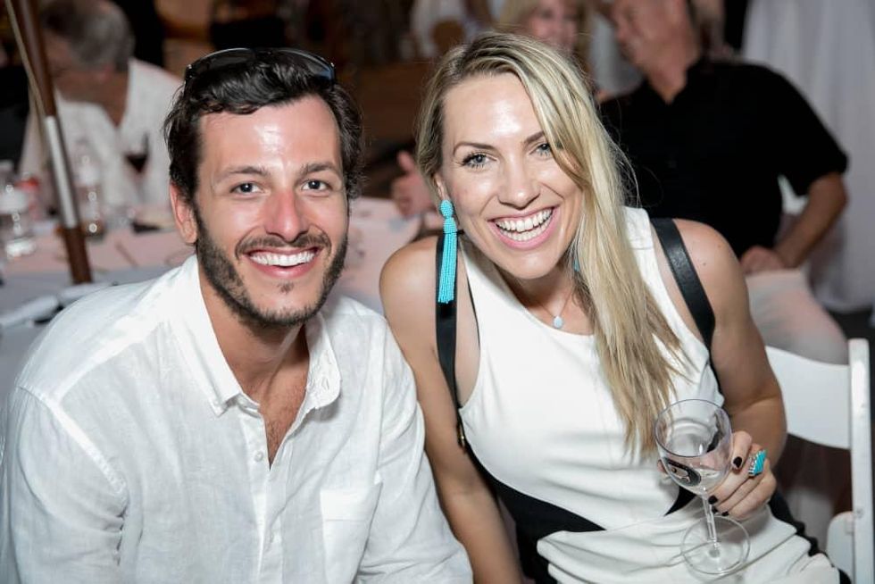 2nd Street White Linen Night Ty Sprague and Taylor Ellison