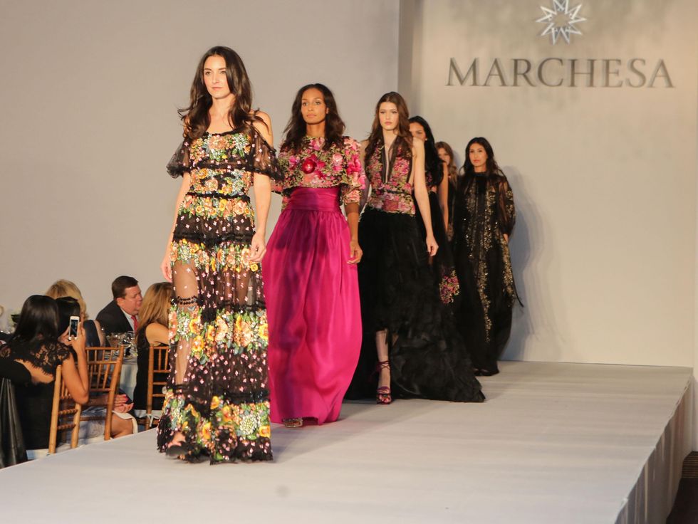 31 Marchesa fashions at Catwalk for a Cure November 2014 show finale