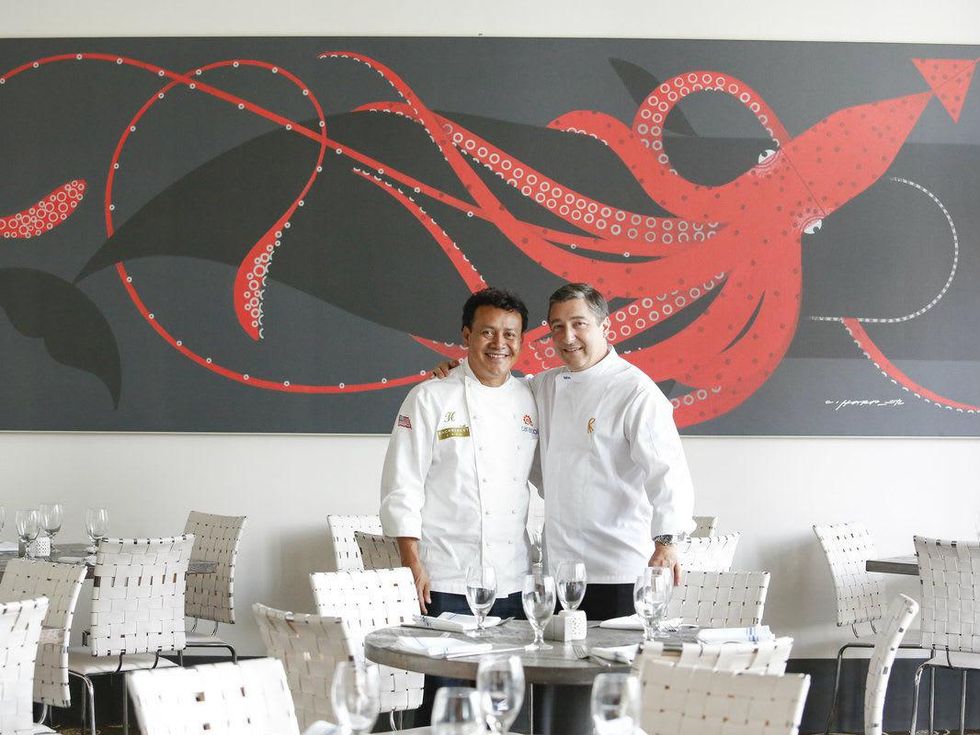 4 at the Roca party at Caracol May 2014 Hugo Ortega