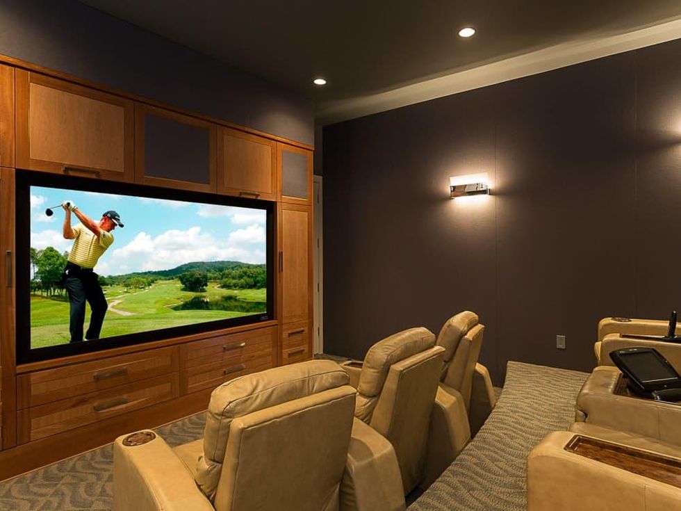 5221 Musket Cove Austin house for sale media room