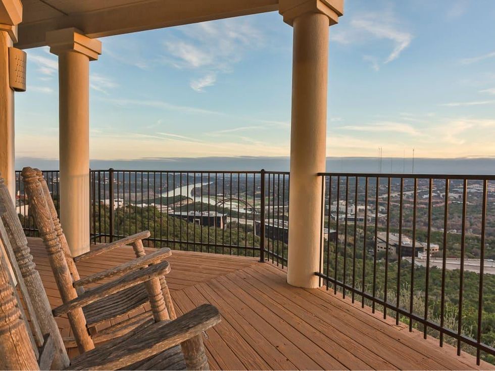 It's all about the view with this picturesque Austin estate
