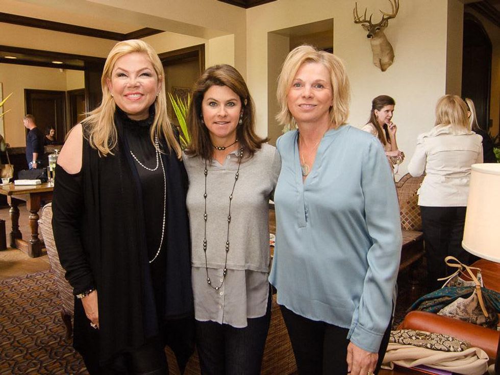 8 Alyce Alston party April 2013 Ava Late, Laura Gottesman and Sally Brown