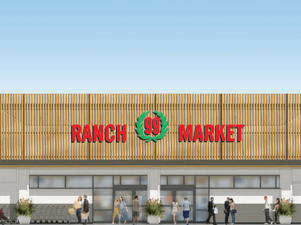99 Ranch Market grocery store Asian supermarket Austin Crecent rendering Misuma Holdings CBRE