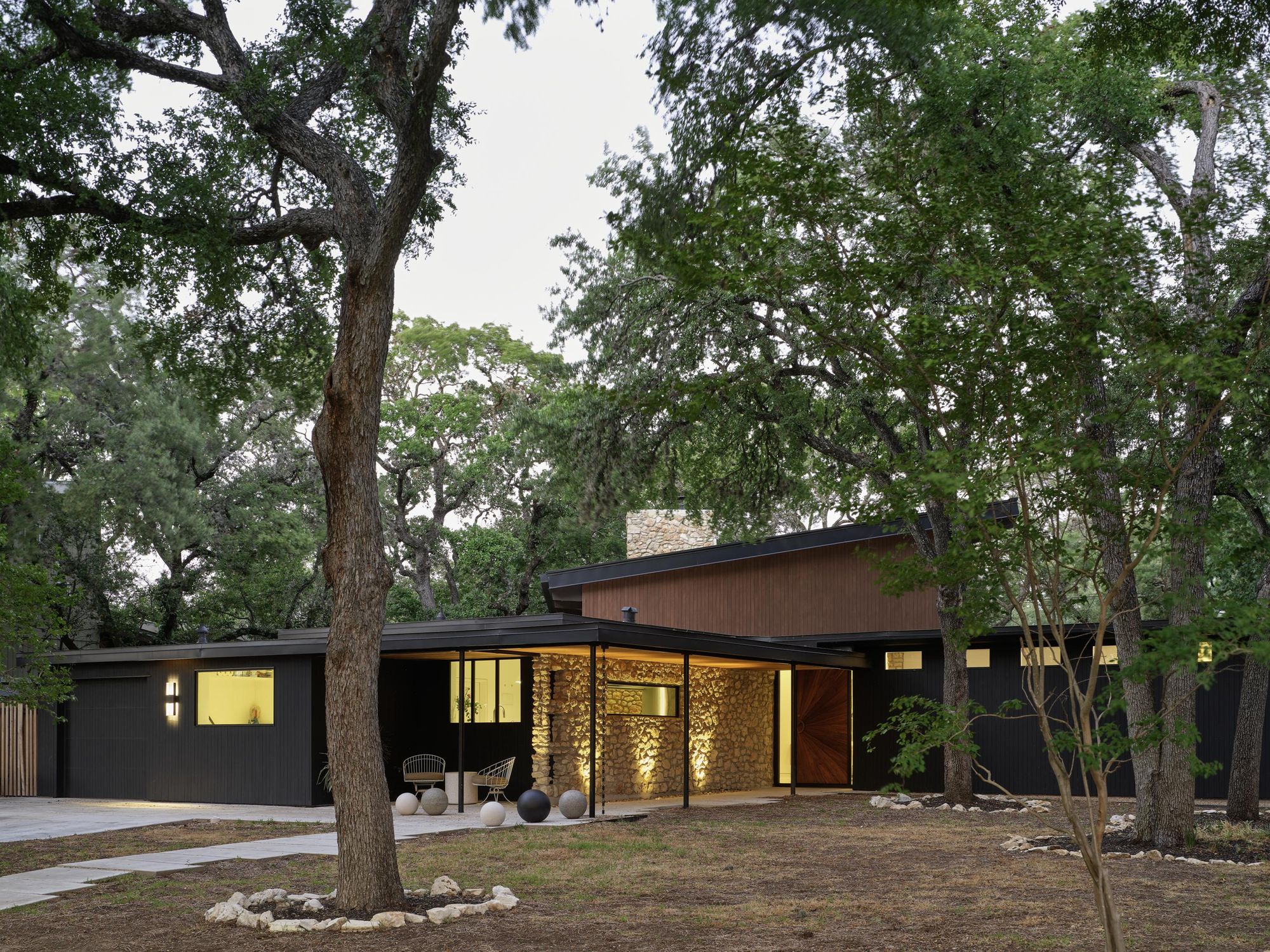 A home on the AIA Austin Homes Tour.
