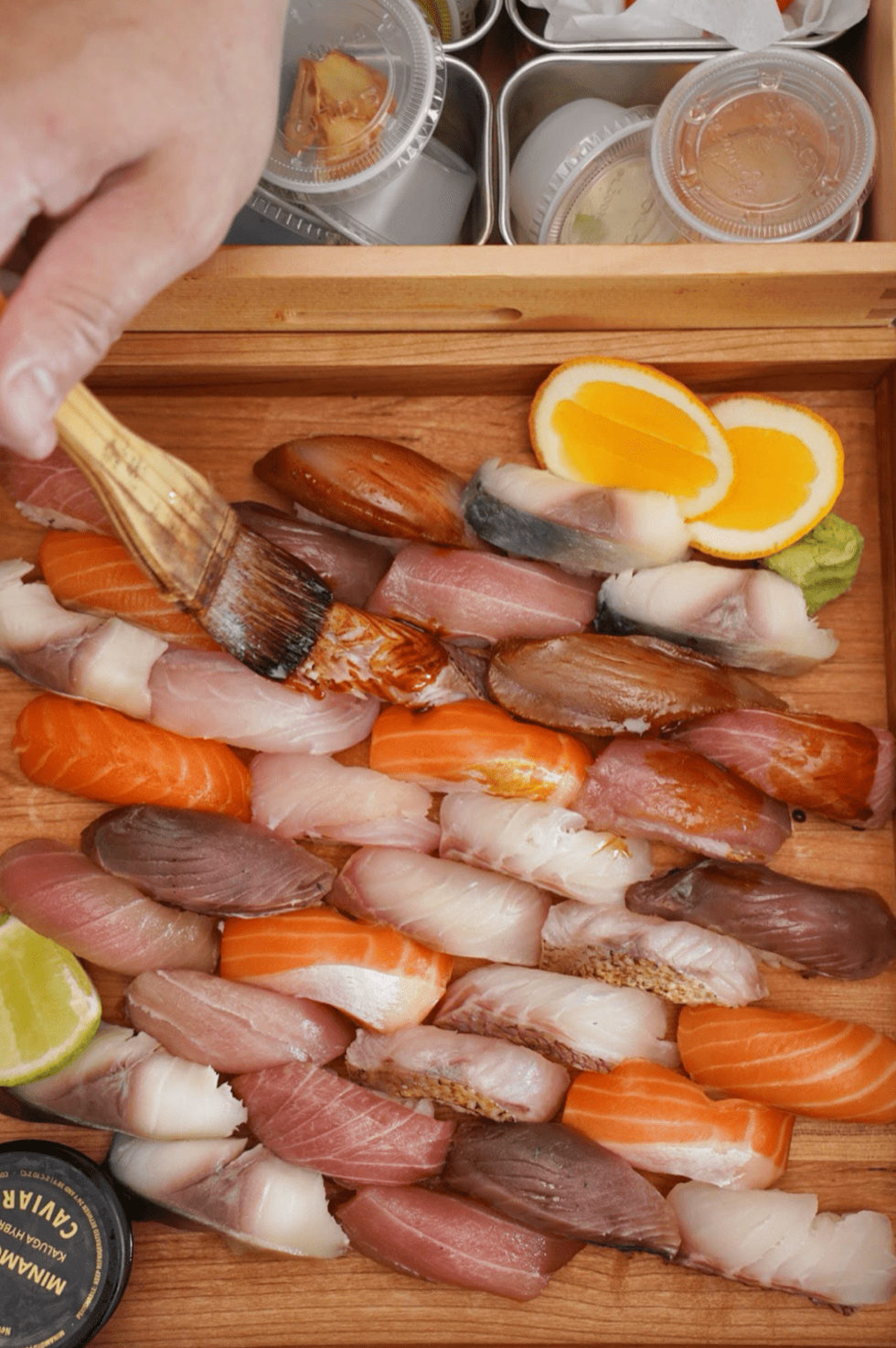 A Nigiri box by Osome
