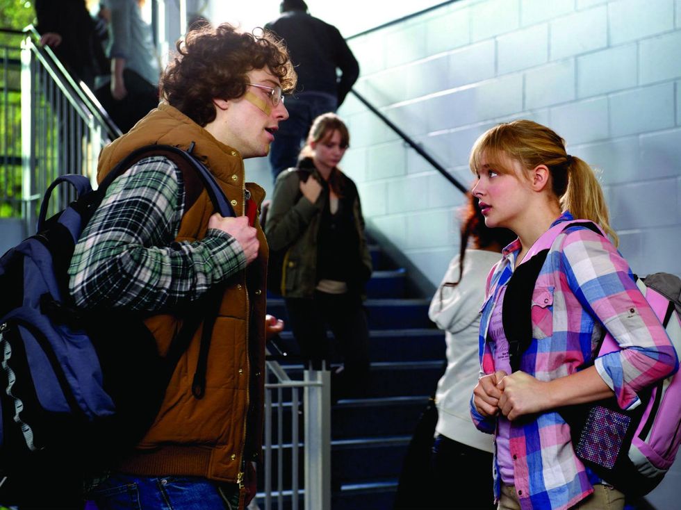 Aaron Taylor-Johnson and Chloe Grace Moretz in Kick-Ass 2