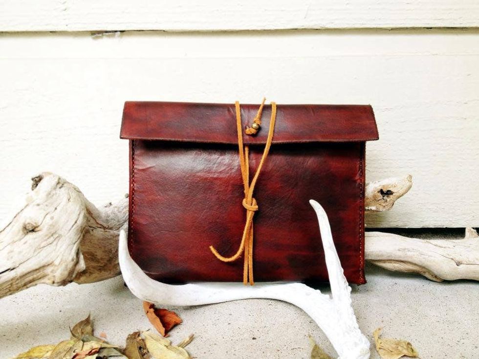 Abbie Drue Designs leather purse