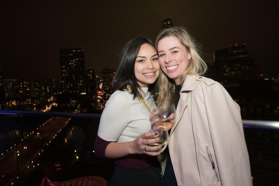 Abby Sharp and friend