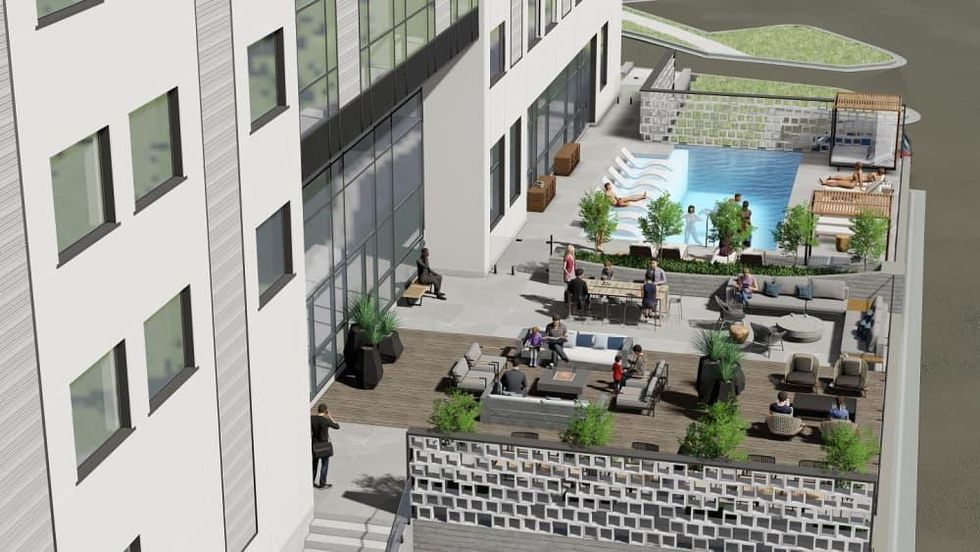 AC Hotel Austin Hill Country rendering