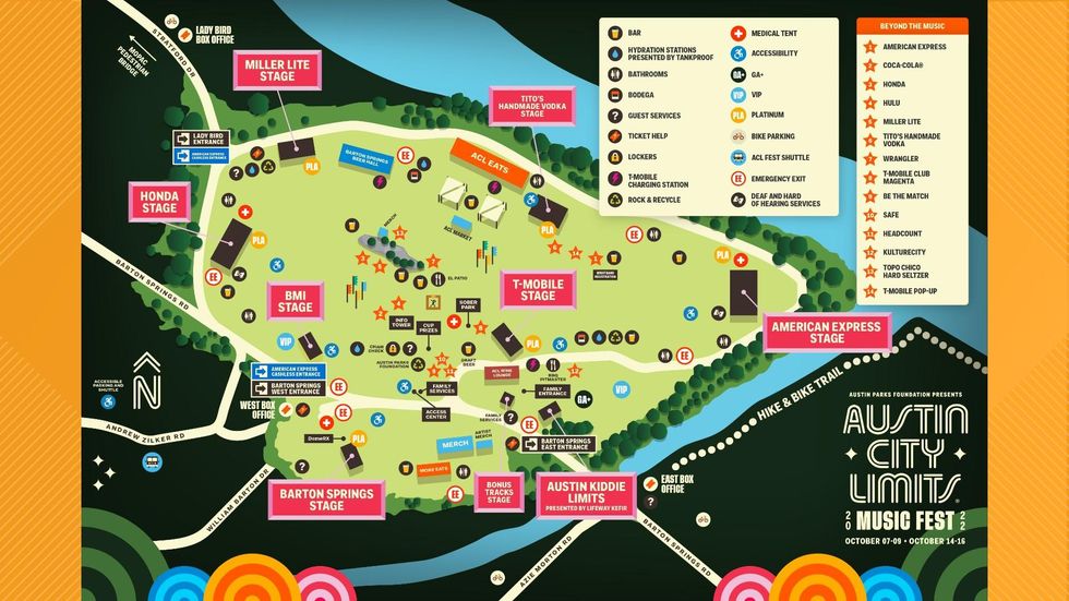 ACL 2022 Festival Map
