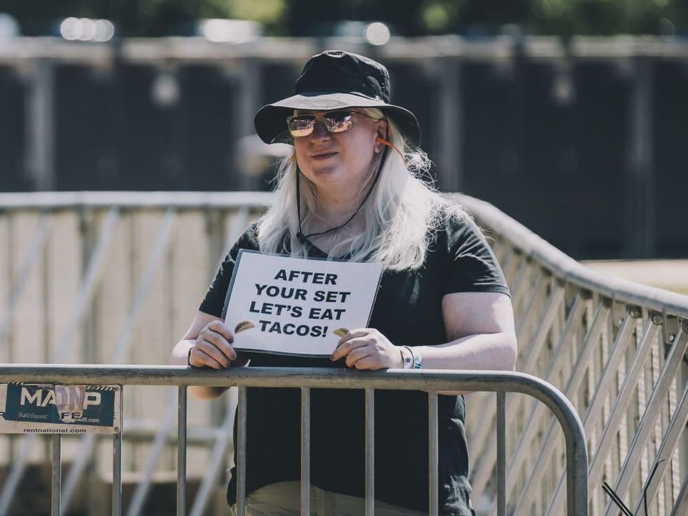 ACL Fest 2021 tacos sign