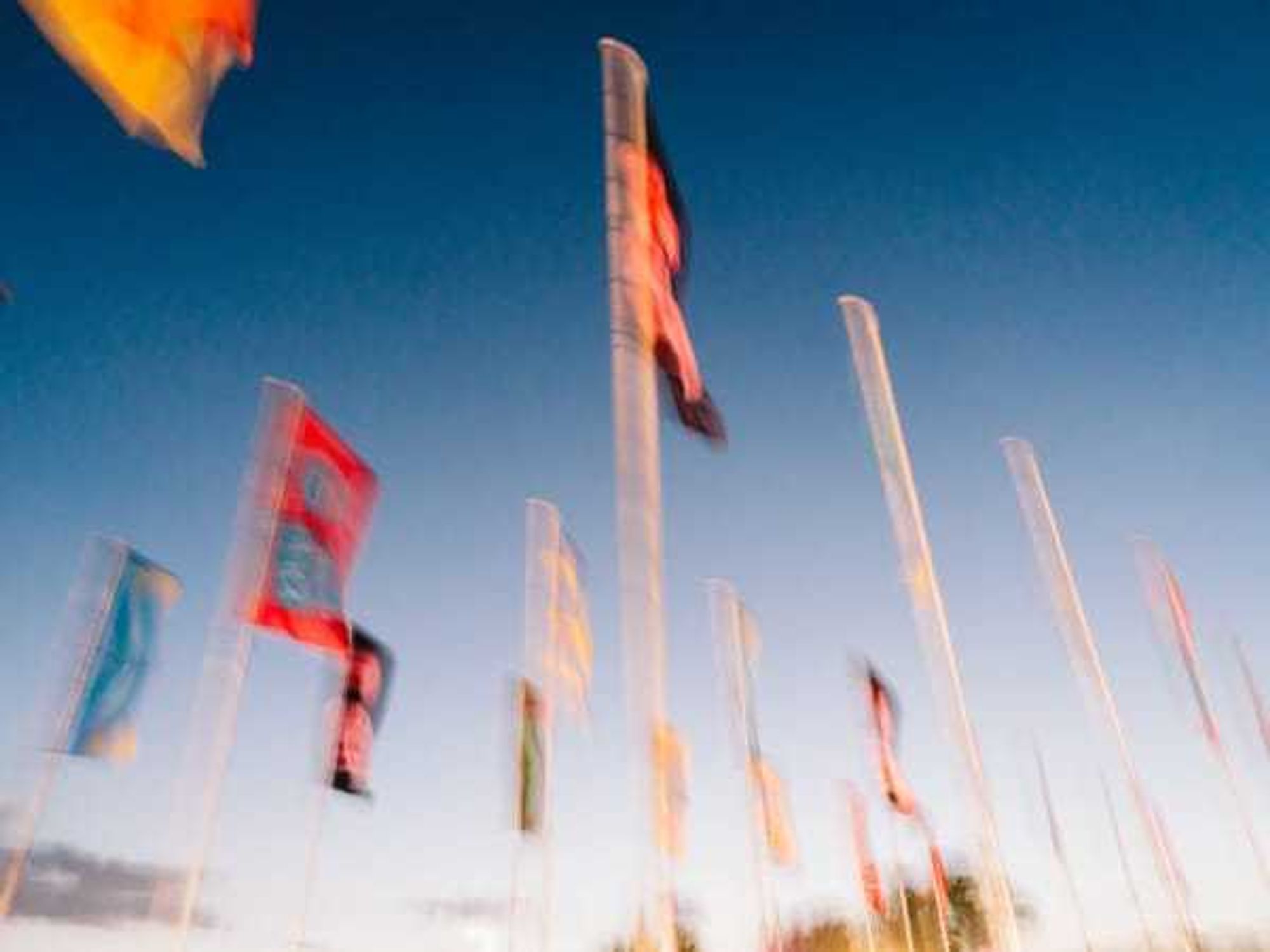 ACL Fest 2025 flags