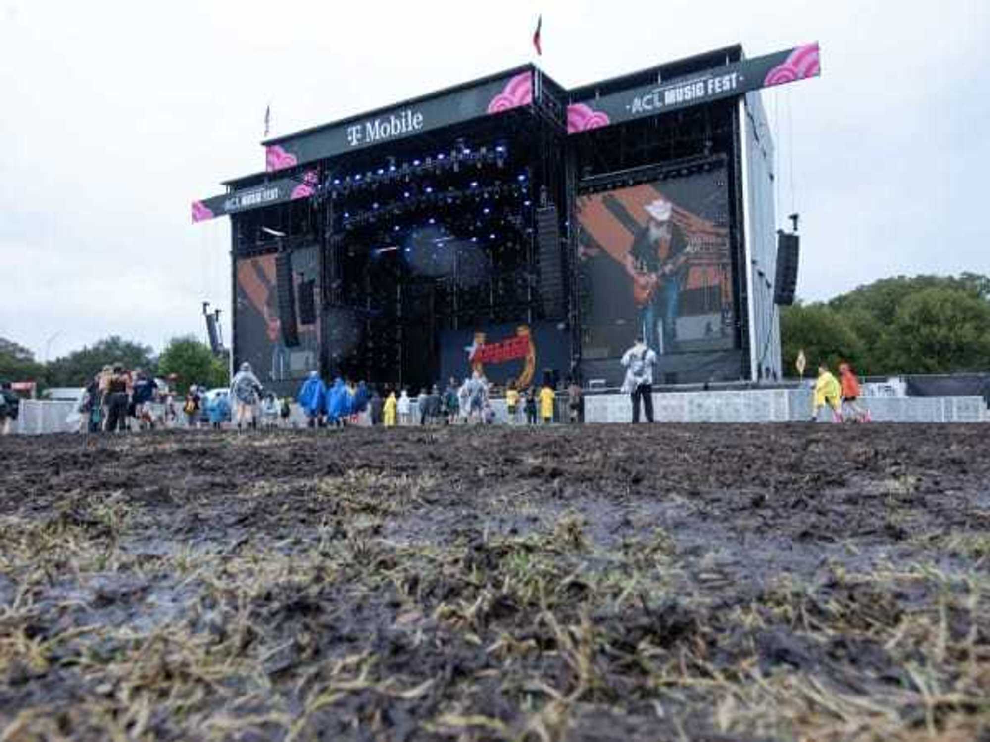 ACL Fest 2026 mud