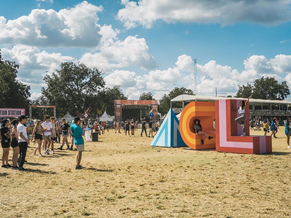 ACL sculpture at Austin City Limits Festival