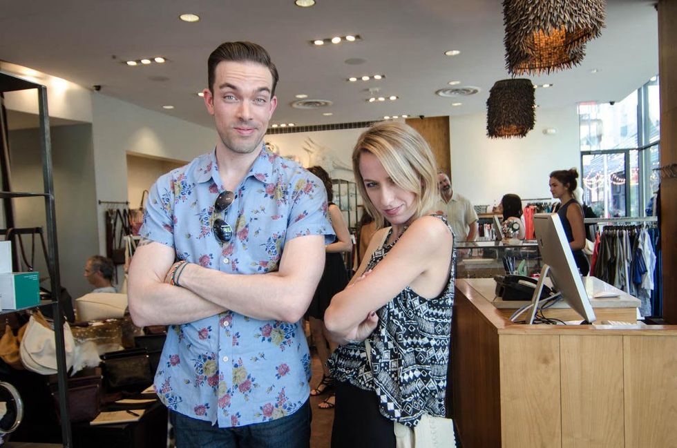 Adam Best and Paula Wolf at By George