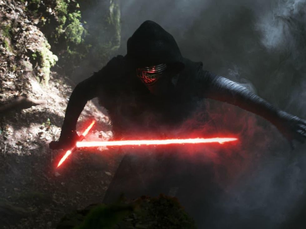 Adam Driver in Star Wars: The Force Awakens