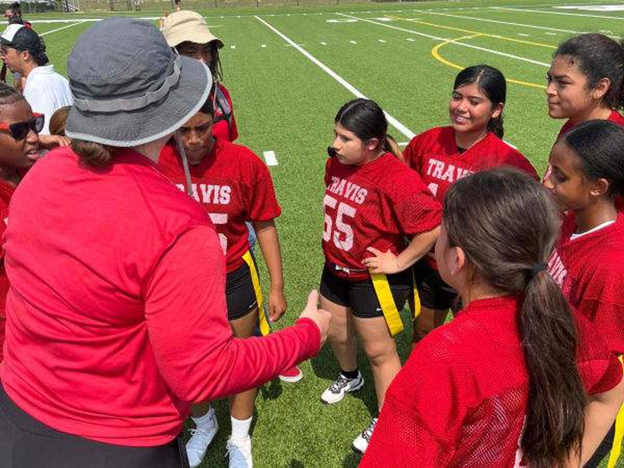 AISD girls flag football tournament