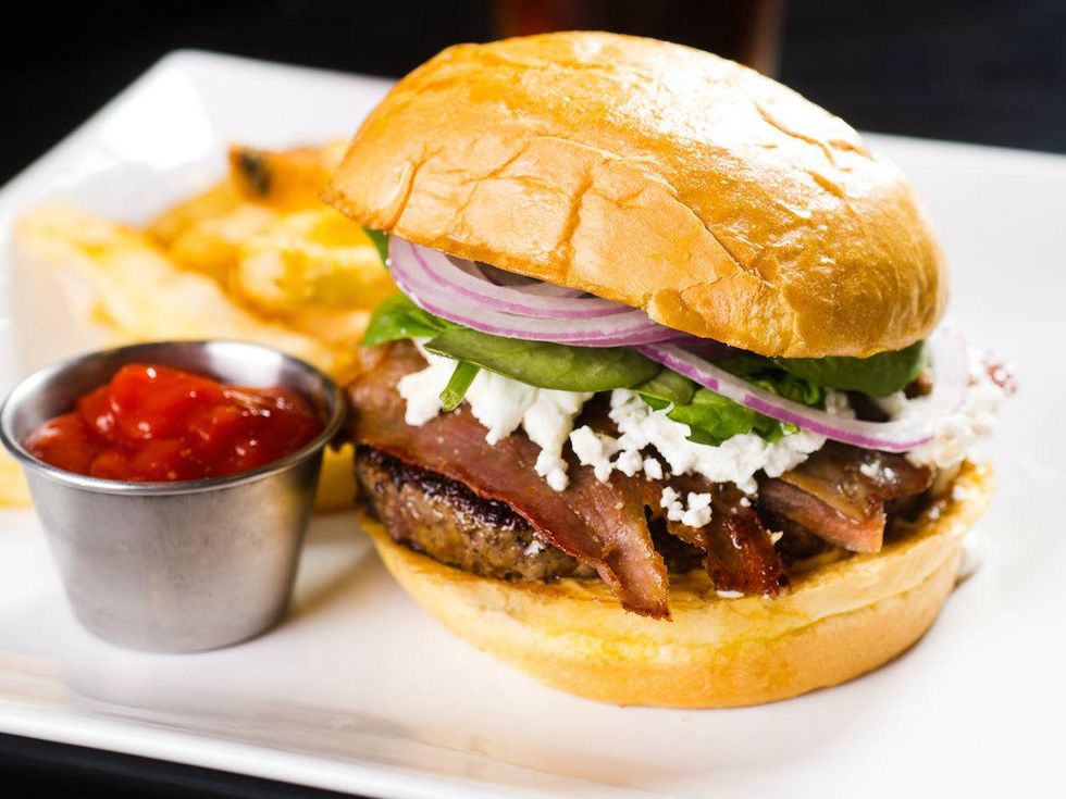 Alamo Drafthouse burger