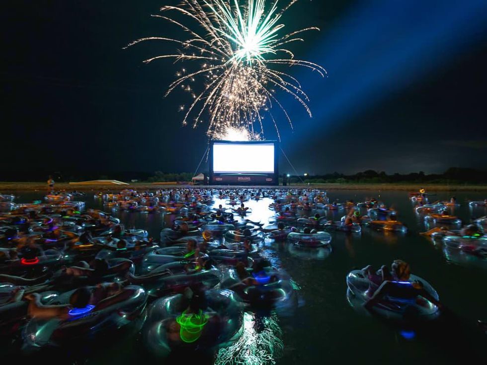 Alamo Drafthouse Rolling Roadshow fireworks