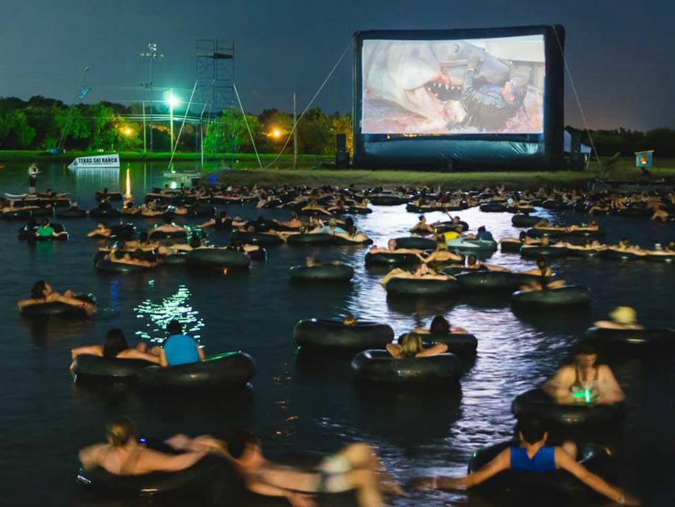 Alamo Drafthouse Rolling Roadshow Jaws on the Water Texas Ski Ranch 2015