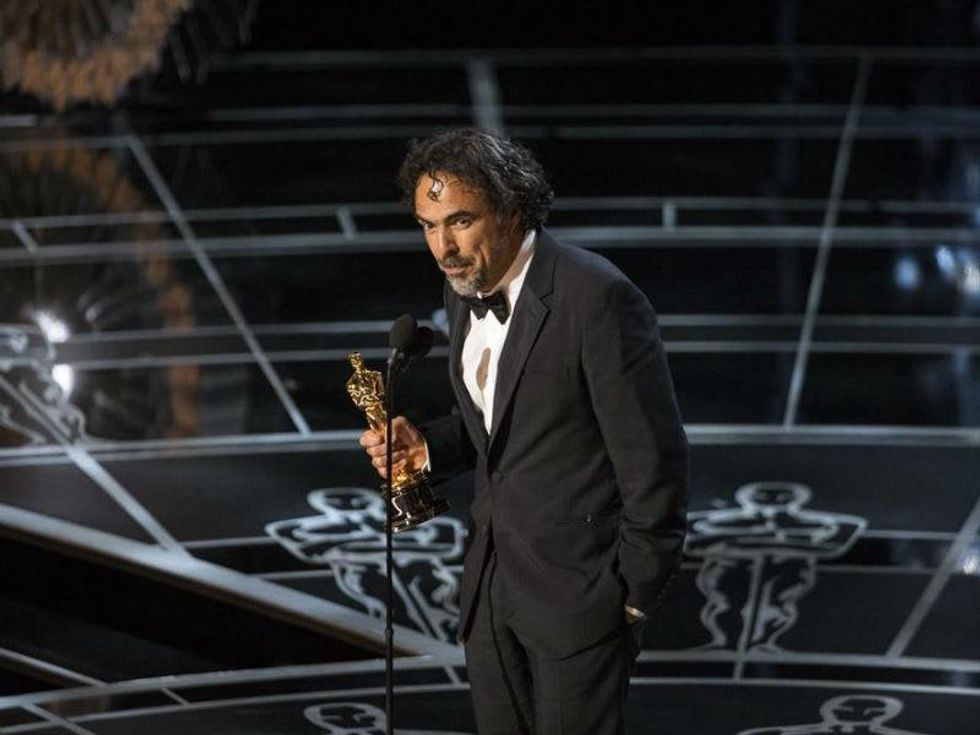 Alejandro Gonzalez Inarritu at the 2015 Academy Awards