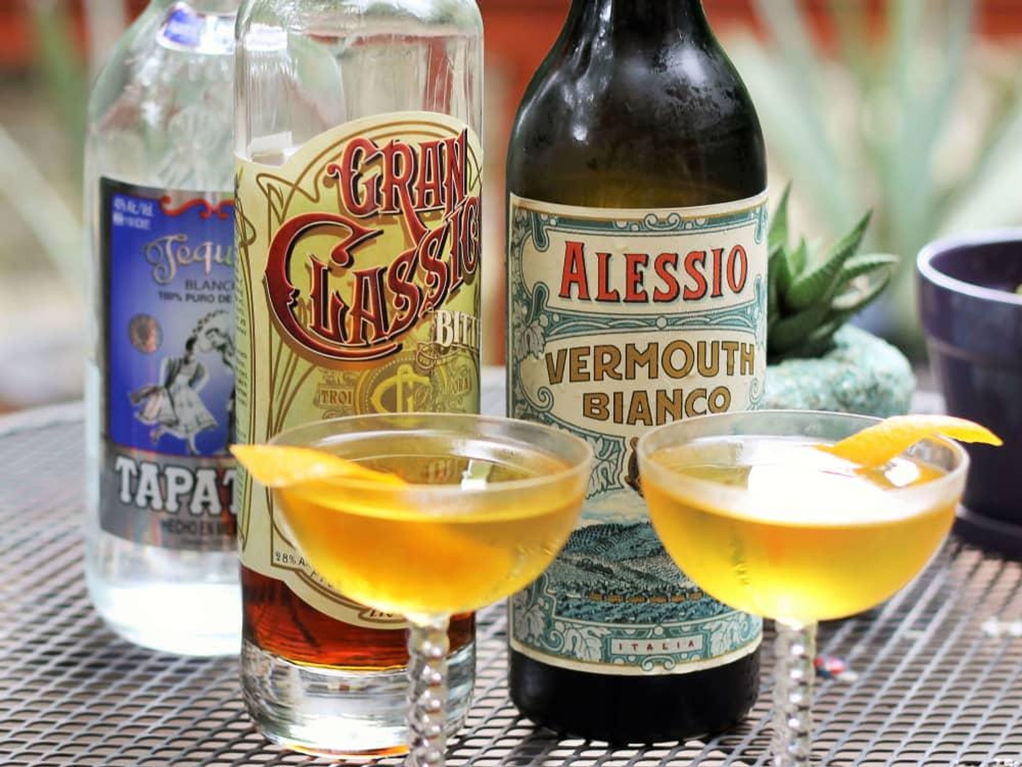 Alessio vermouth Rosita Cocktail drink