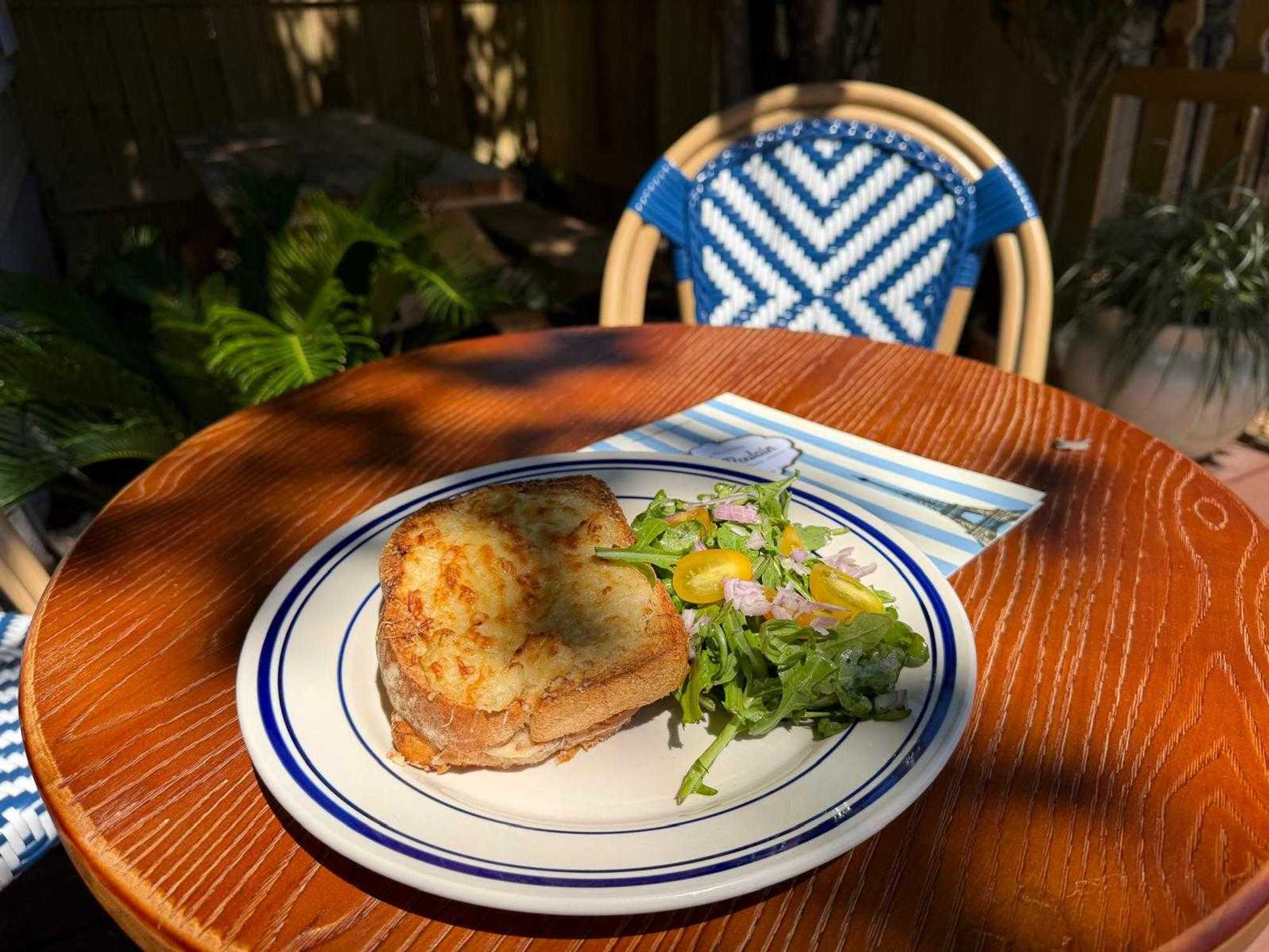 Alice Poulain Café Croque Monsieur