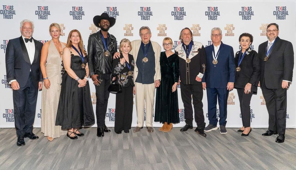 All honorees at 2025 Texas Medal of Arts
