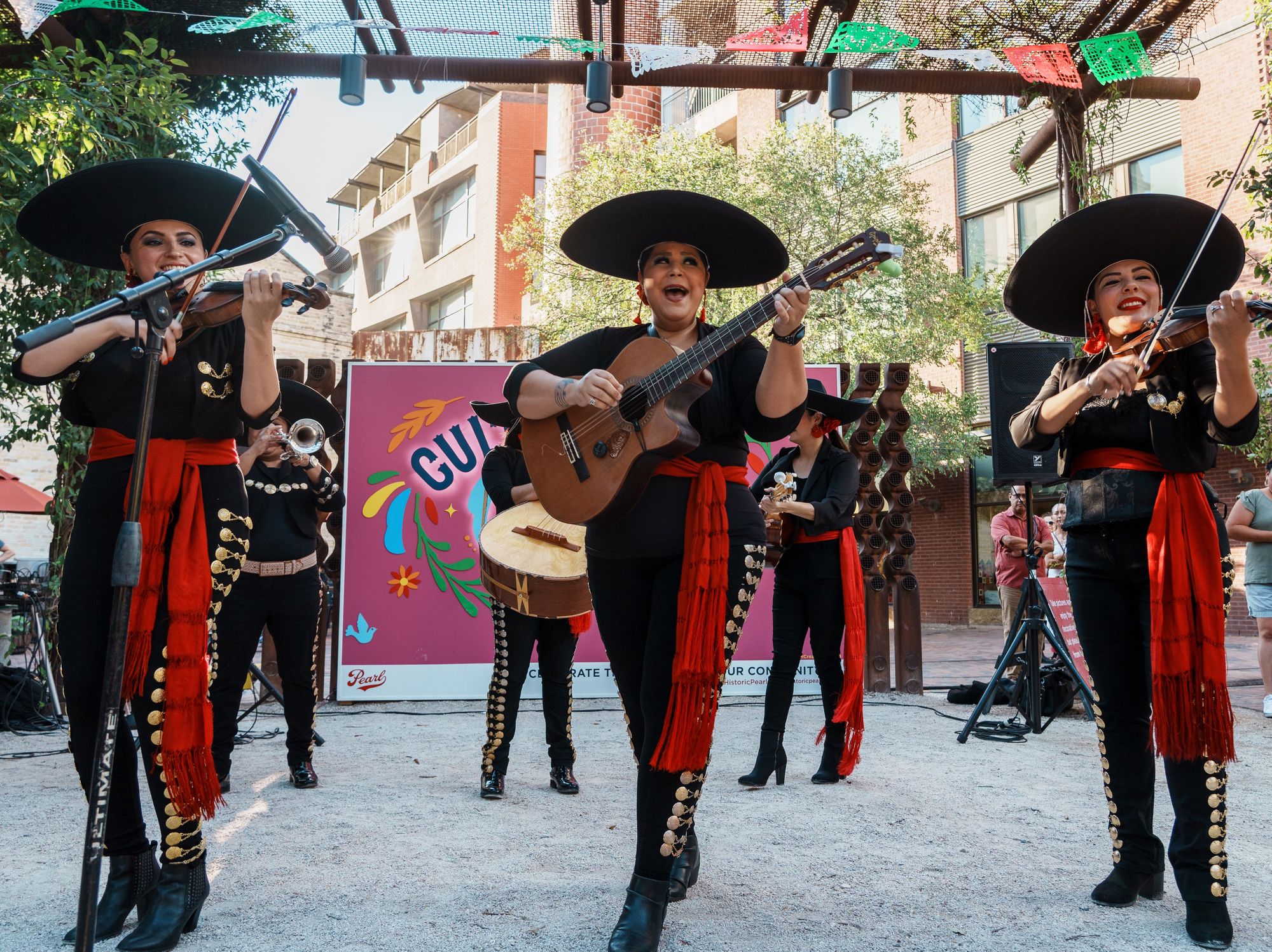 All-women mariachi group at Pearl in San Antonio