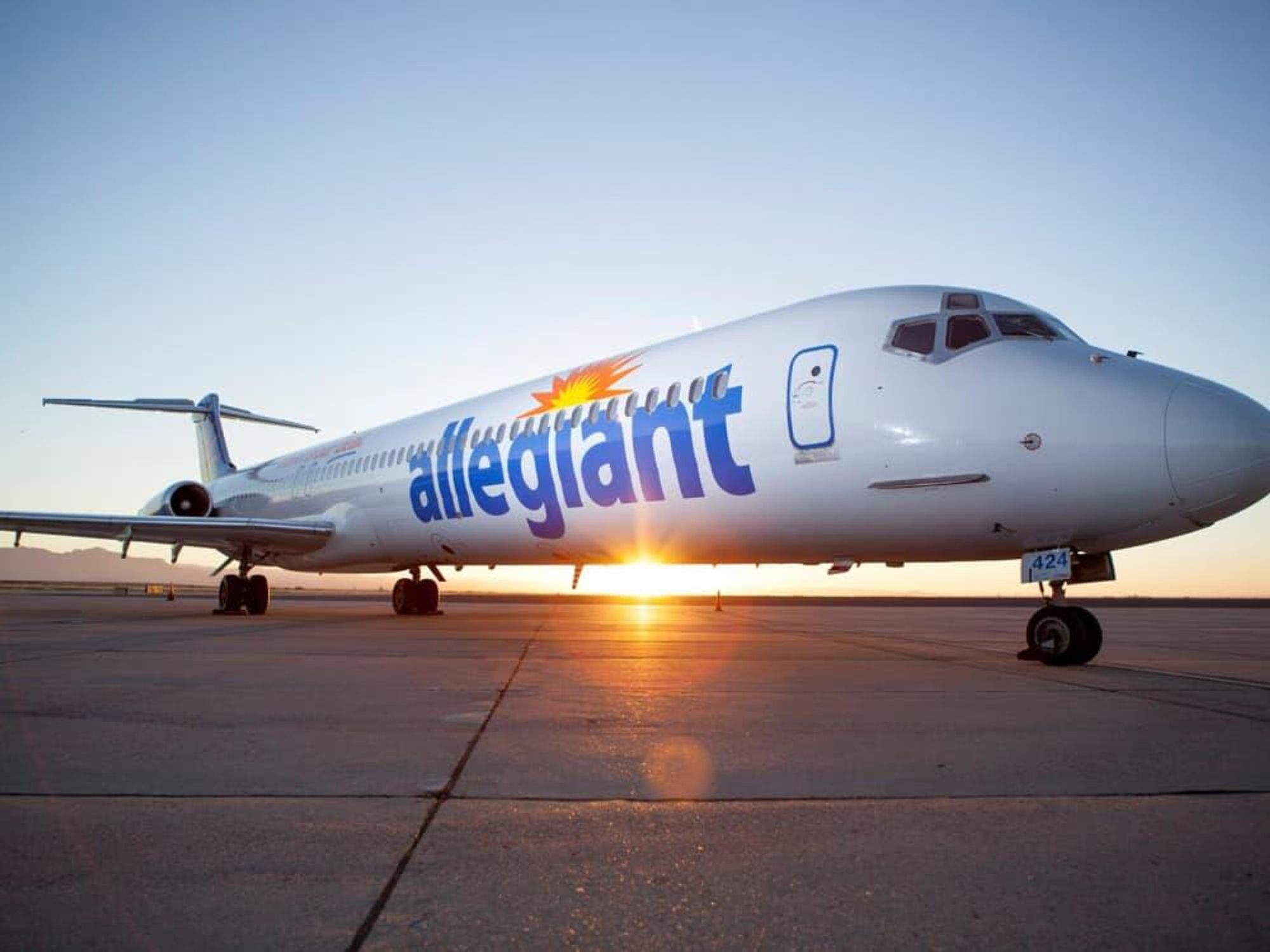 Allegiant Air plane