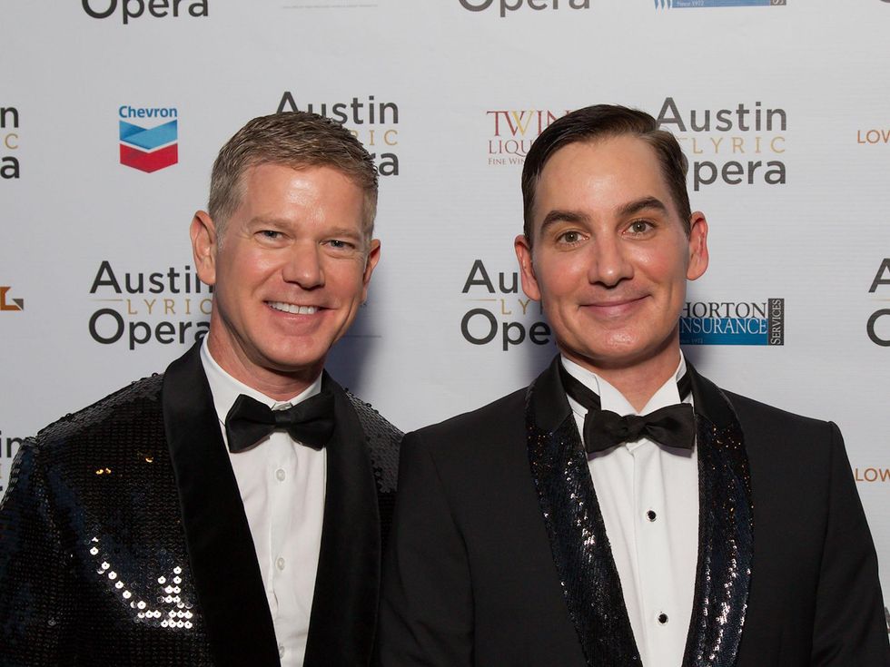 ALO Opening Night 2013 Scott Ballew and Graydon Parrish