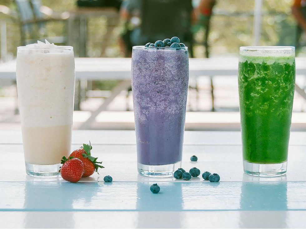 Alta's Cafe smoothies