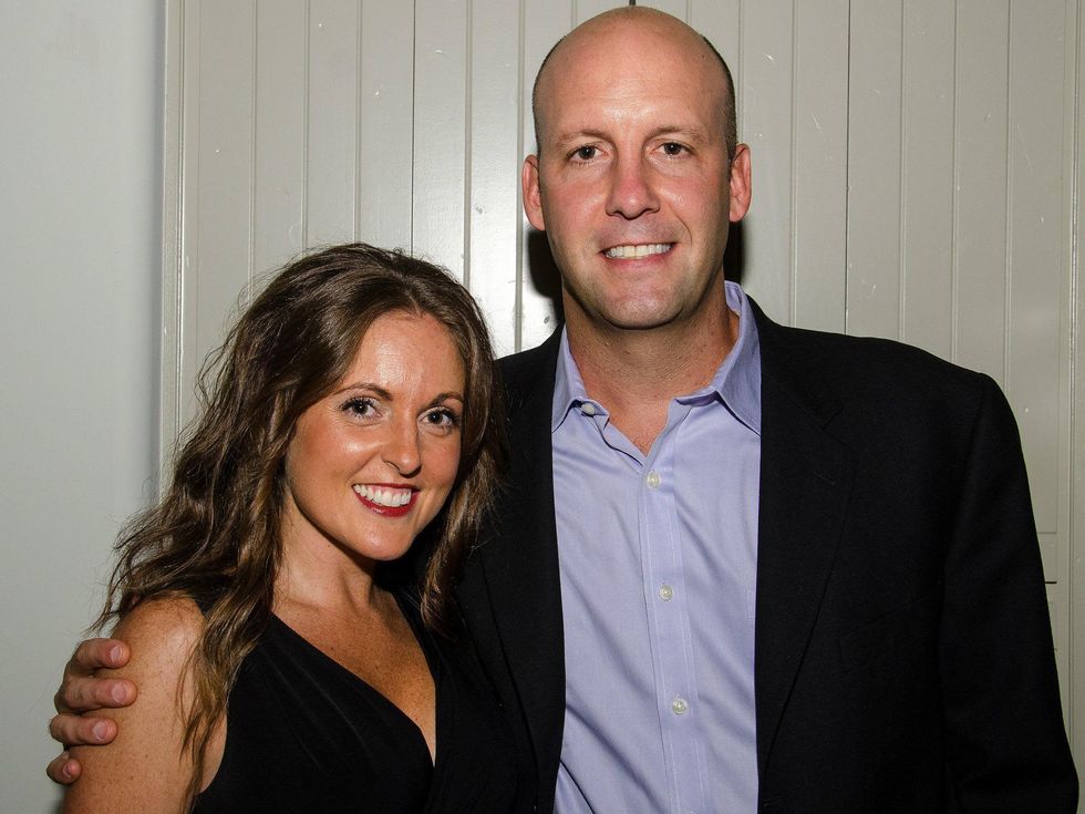 Amanda Warren and Doug Guller at Dancing With the Stars preview in Austin