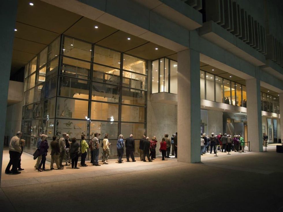 Ampersand Harry Ransom Center spring 2016 exterior line